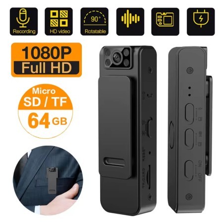 New Mini HD Camera – 1080P Digital Video Recorder with IR Night Vision & Car Cam Function
